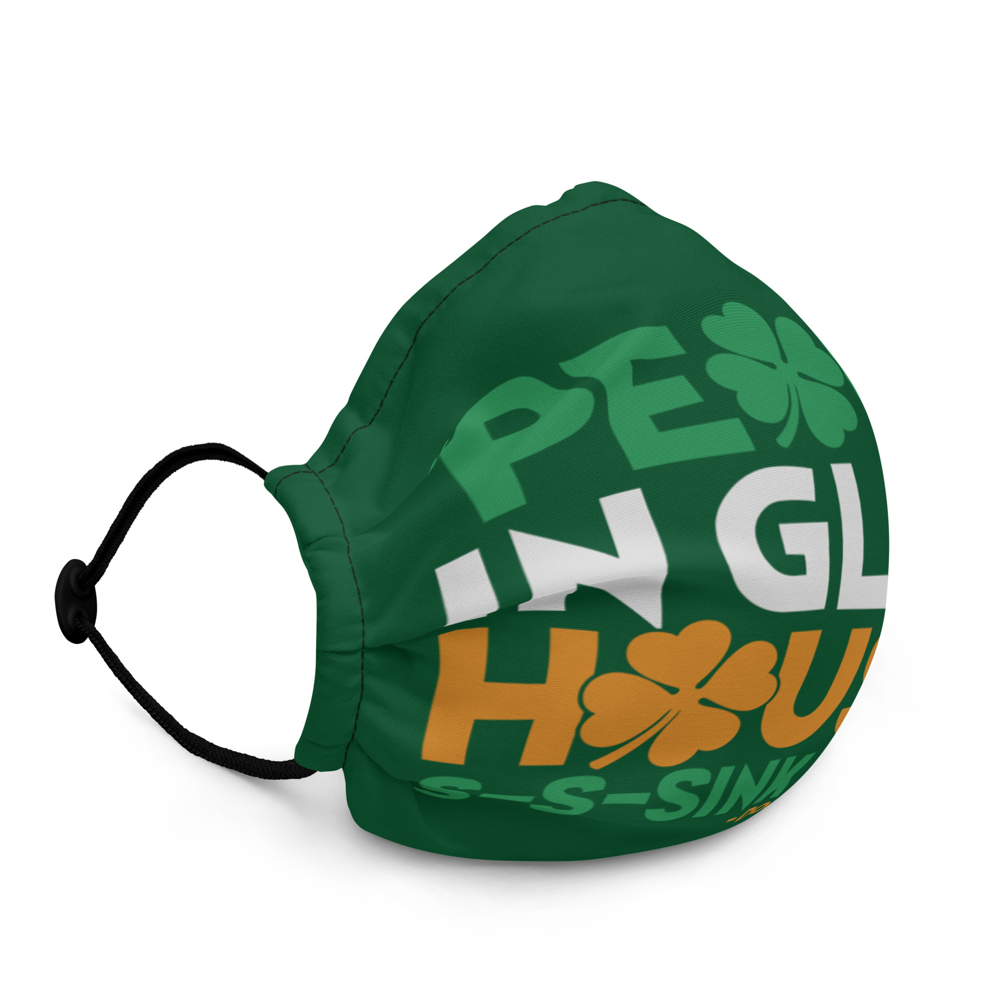 People in glass houses s-s-sink ships! Doc The Bartender Premium face mask - Image 3