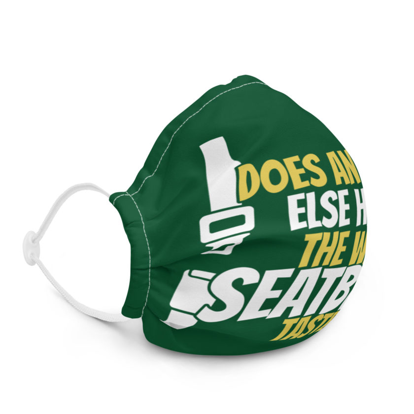 Does anyone else hate the way seatbelts taste ? Premium face mask - Image 5