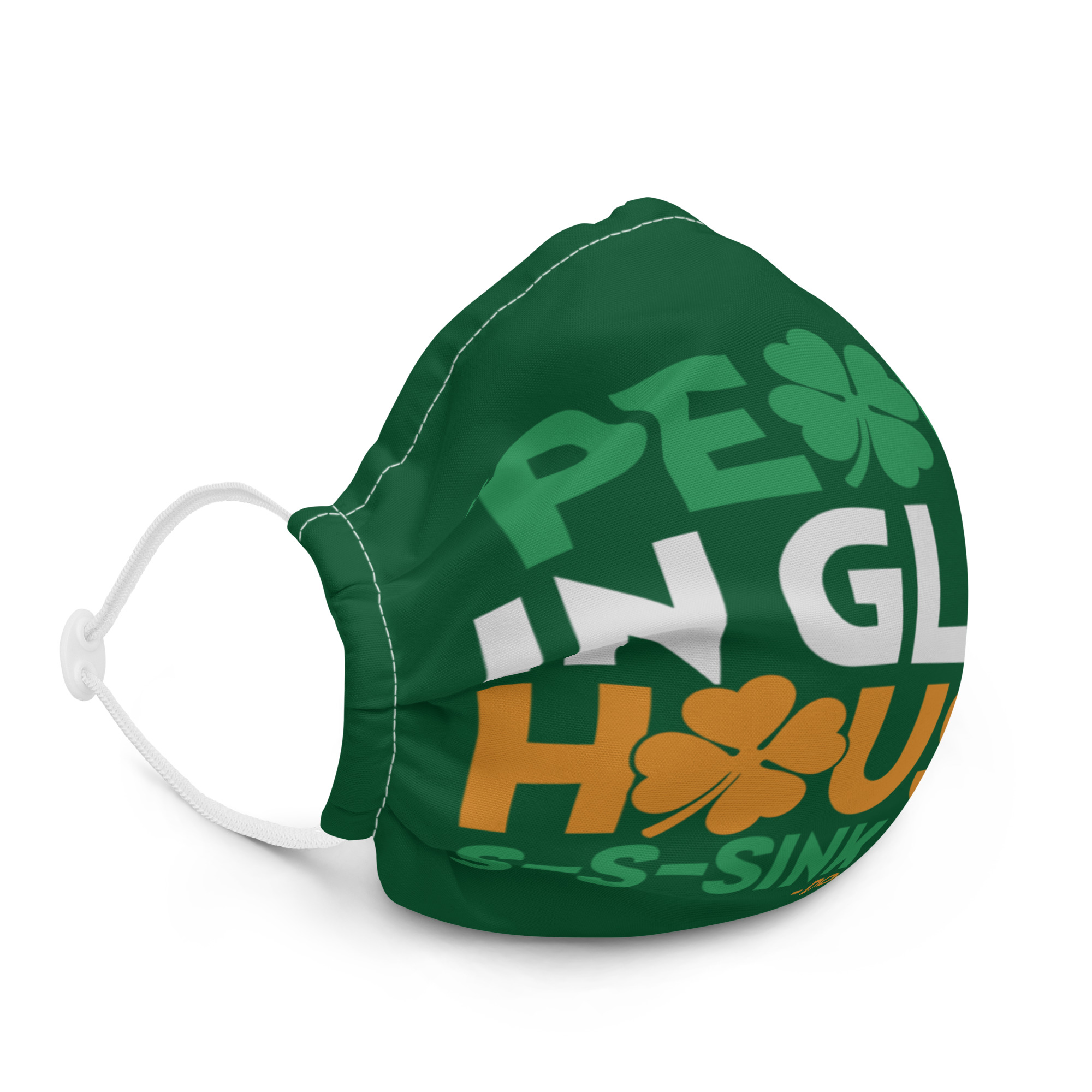 People in glass houses s-s-sink ships! Doc The Bartender Premium face mask - Image 5