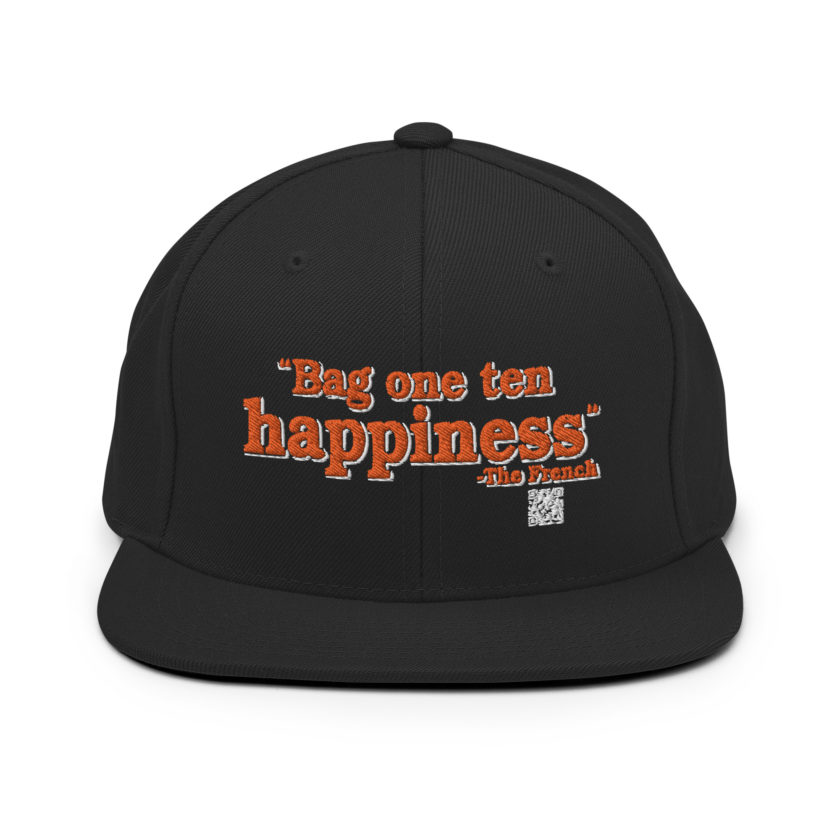 Bag One Ten Happiness - The French Snapback Hat - Image 3