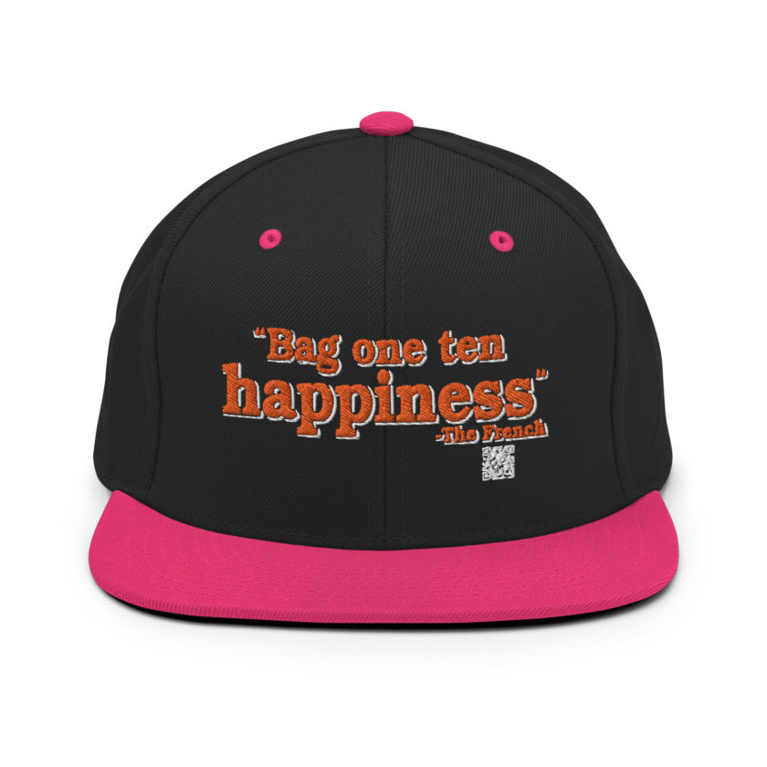 Bag One Ten Happiness - The French Snapback Hat - Image 5