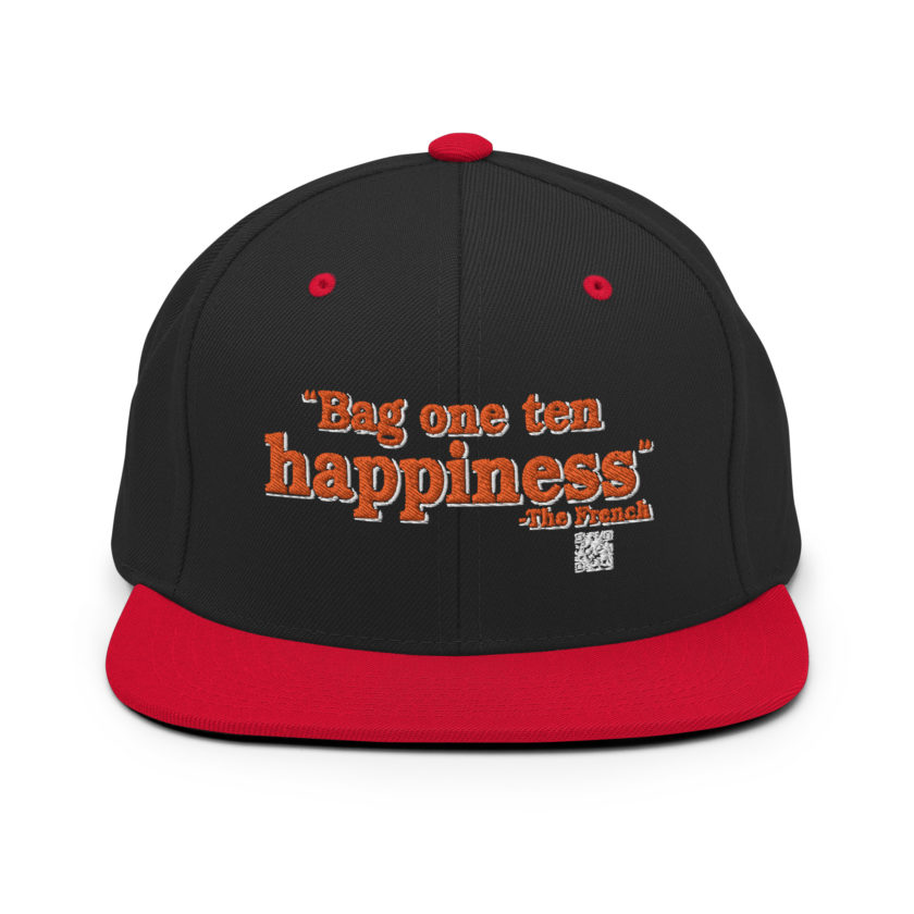 Bag One Ten Happiness - The French Snapback Hat - Image 4