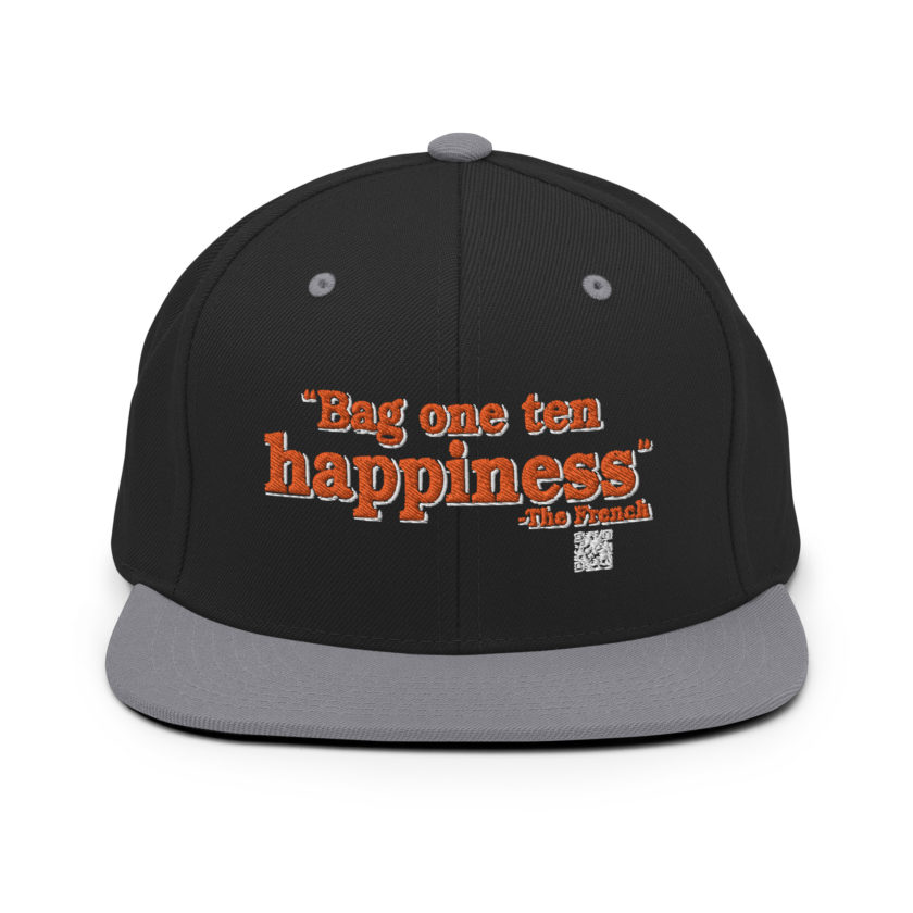 Bag One Ten Happiness - The French Snapback Hat