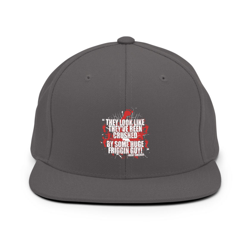 They look like they've been crushed by some huge friggin guy! Agent Smecker The Boondock Saints Snapback Hat - Image 15