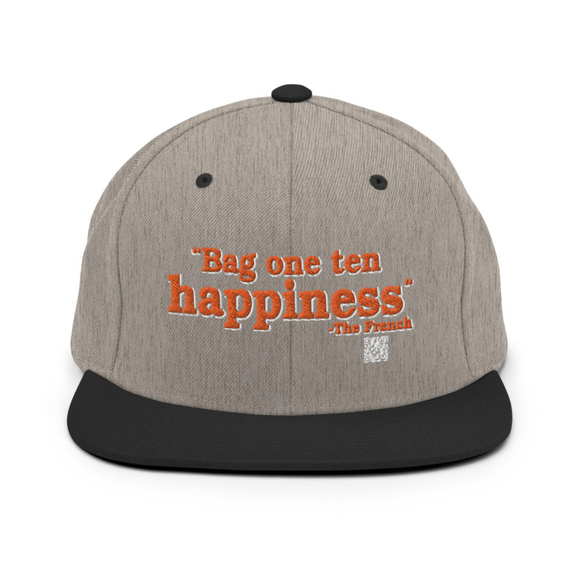 Bag One Ten Happiness - The French Snapback Hat - Image 16