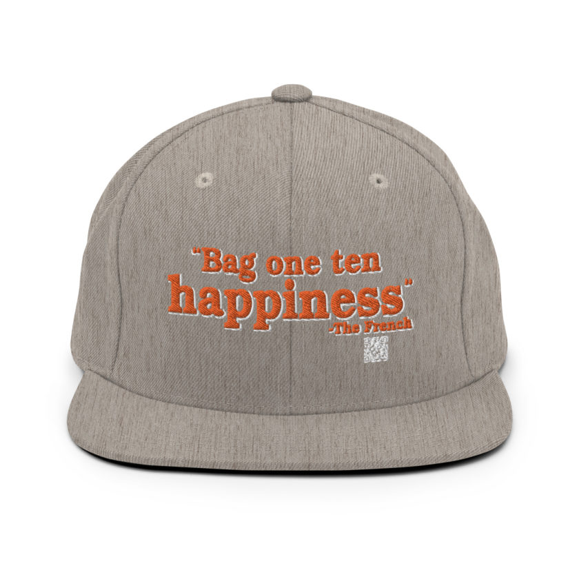 Bag One Ten Happiness - The French Snapback Hat - Image 19