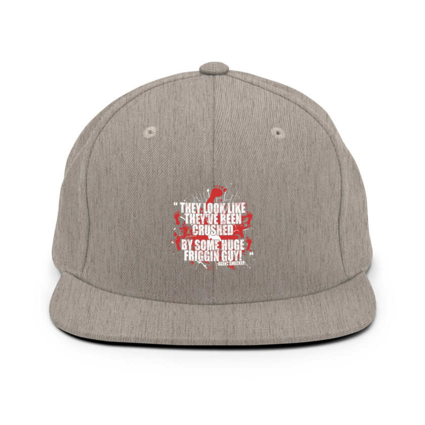 They look like they've been crushed by some huge friggin guy! Agent Smecker The Boondock Saints Snapback Hat - Image 19
