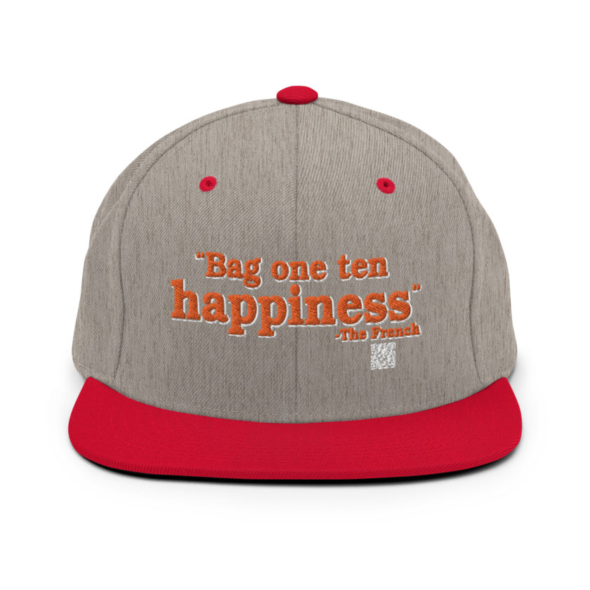 Bag One Ten Happiness - The French Snapback Hat - Image 18