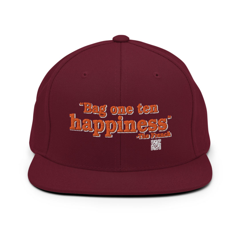 Bag One Ten Happiness - The French Snapback Hat - Image 7