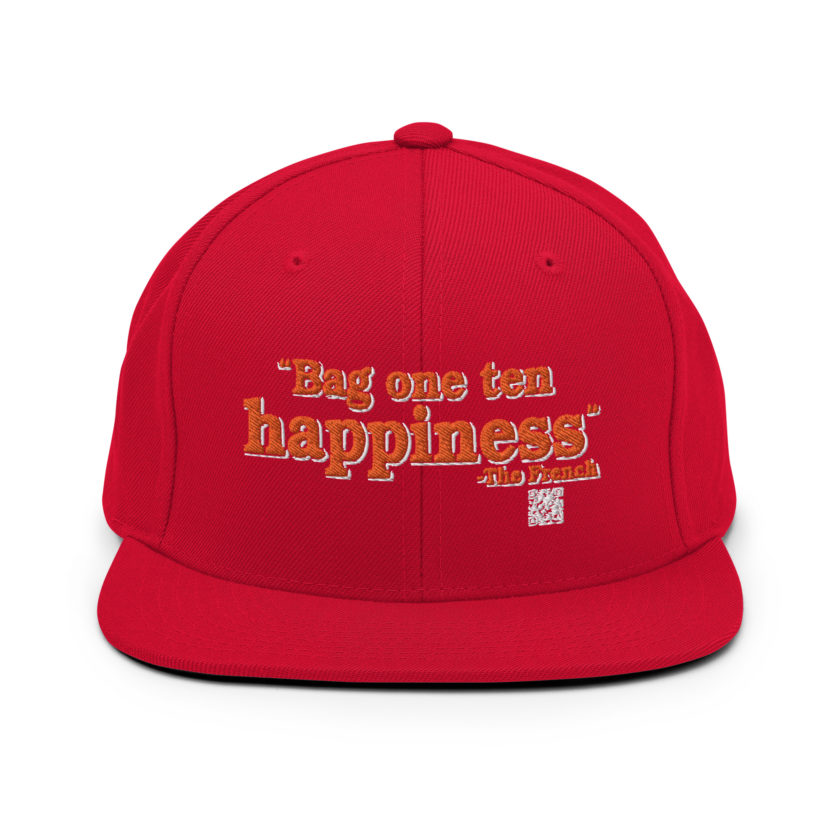 Bag One Ten Happiness - The French Snapback Hat - Image 12