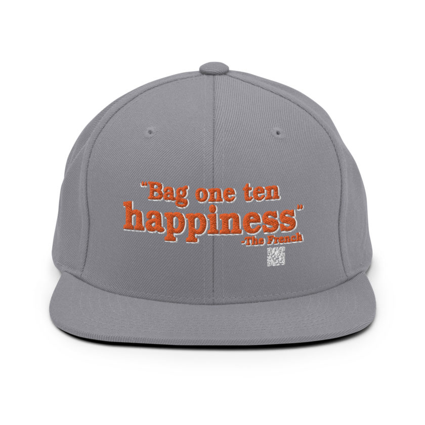 Bag One Ten Happiness - The French Snapback Hat - Image 15
