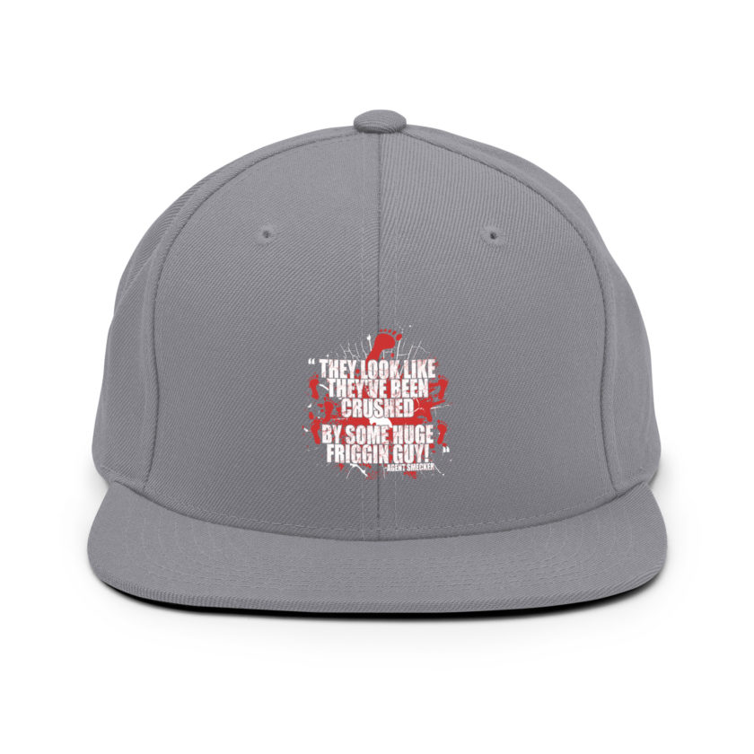 They look like they've been crushed by some huge friggin guy! Agent Smecker The Boondock Saints Snapback Hat - Image 16