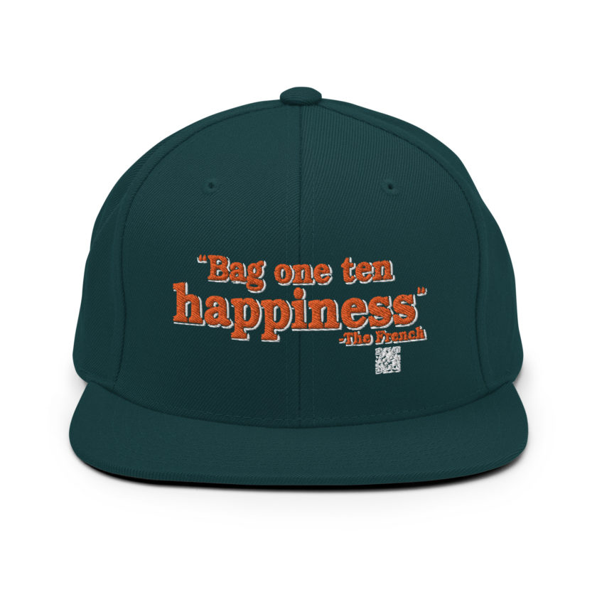 Bag One Ten Happiness - The French Snapback Hat - Image 11