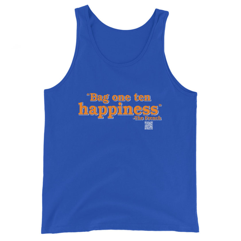 Bag One Ten Happiness - The French Unisex Tank Top