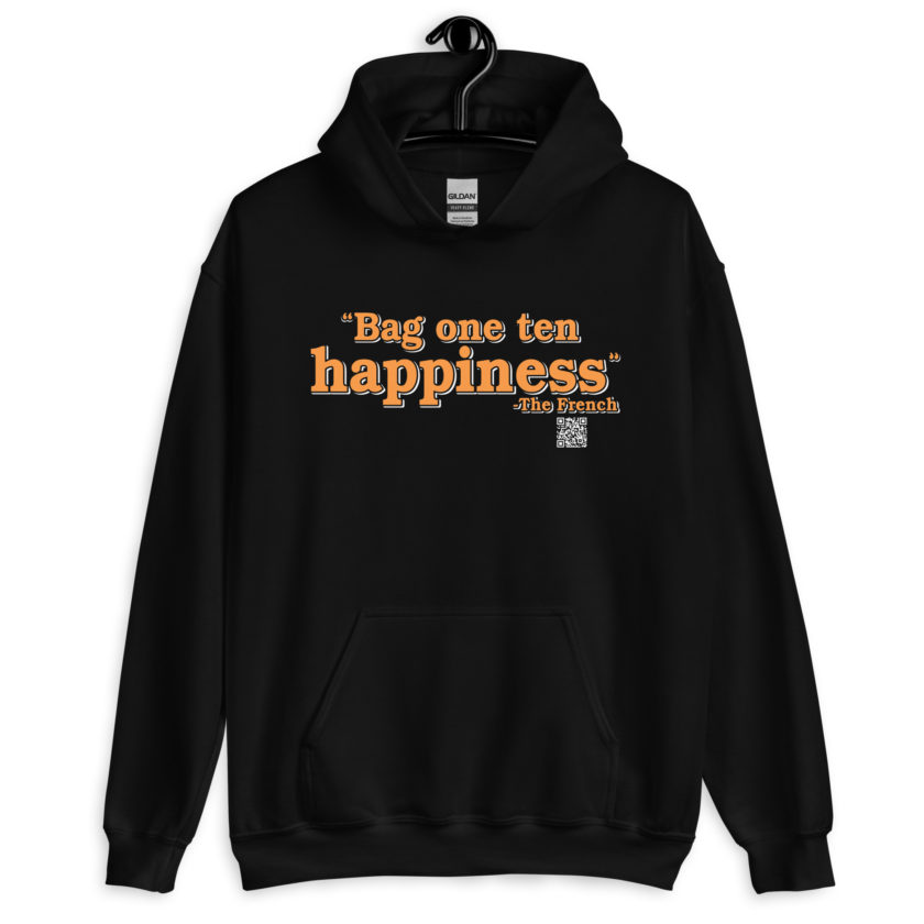 Bag One Ten Happiness - The French Unisex Hoodie - Image 2