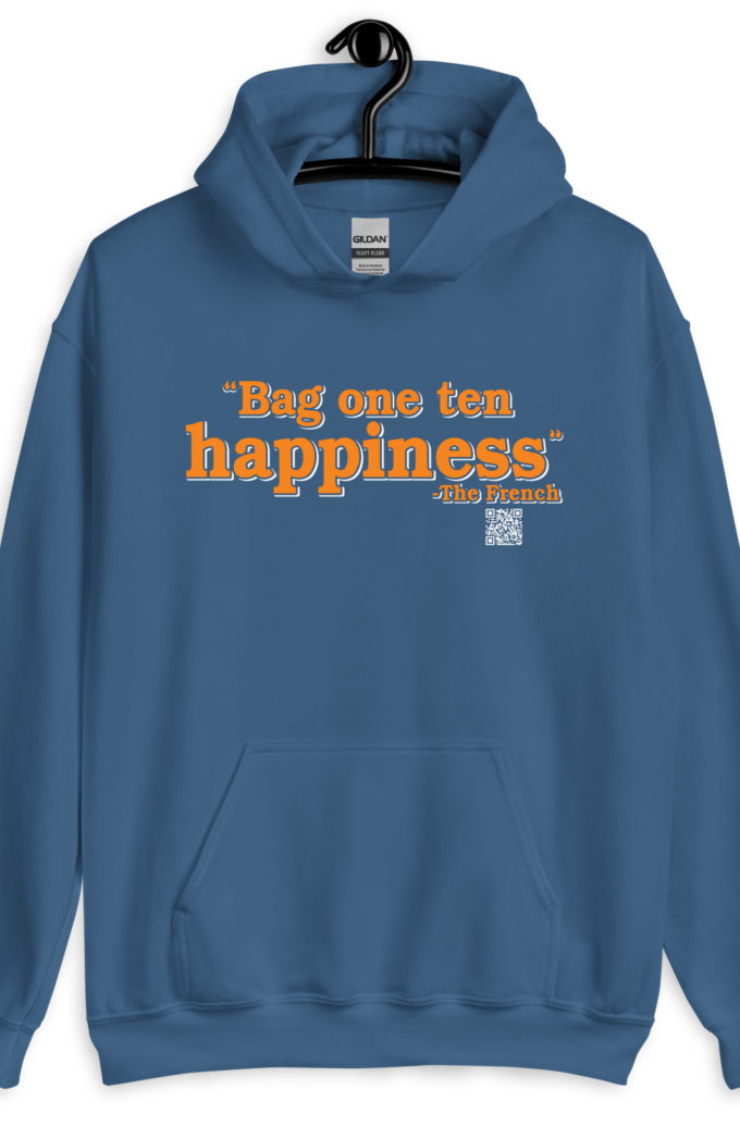 Bag One Ten Happiness - The French Unisex Hoodie