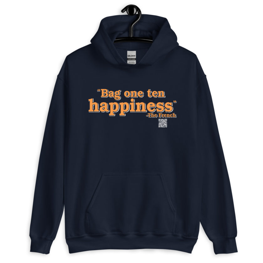Bag One Ten Happiness - The French Unisex Hoodie - Image 3