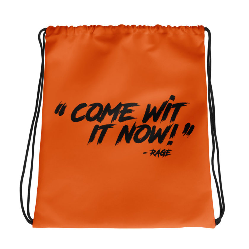 Come Wit it now! - Rage Against the Machine Drawstring bag