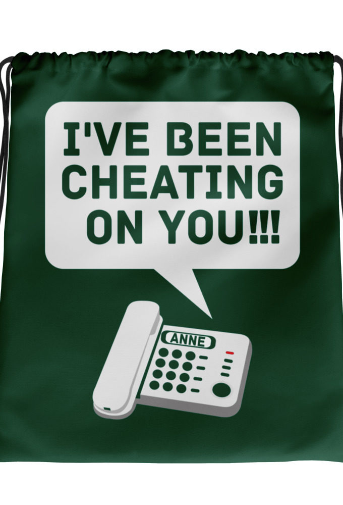 I've been cheating on you! Office Space, Anne Drawstring bag