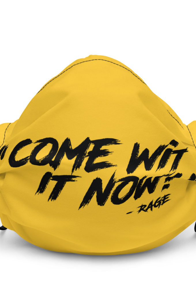 Come Wit it now! - Rage Against the Machine Premium face mask