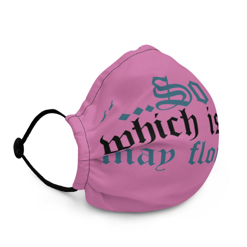So that which is good may flourish. Murphy MacManus - The Boondock Saints Premium face mask - Image 2