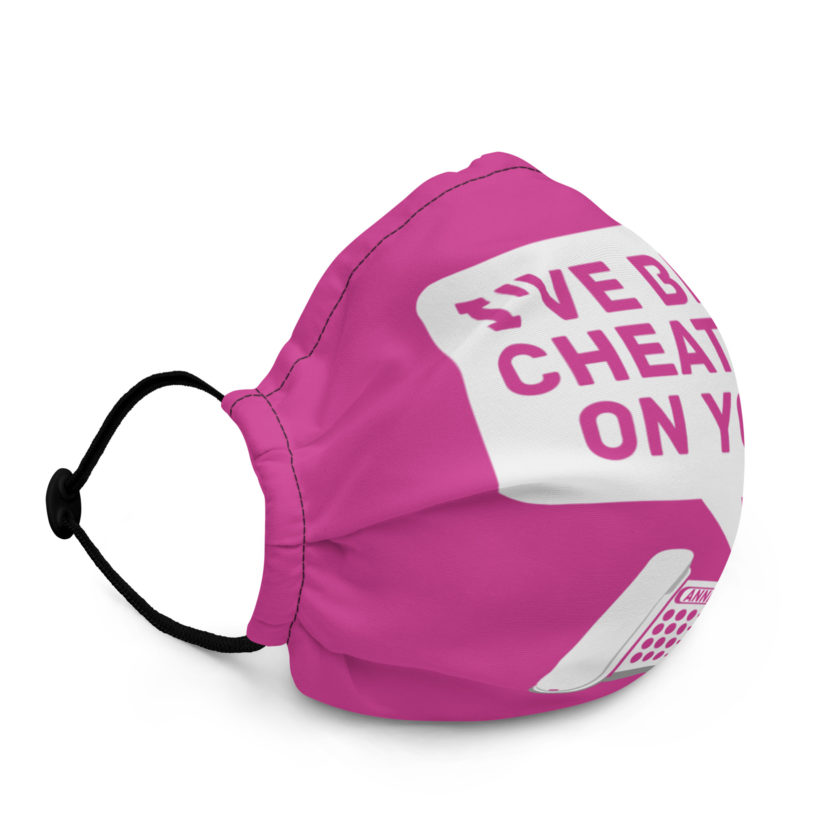 I've been cheating on you! Office Space, Anne Premium face mask - Image 2