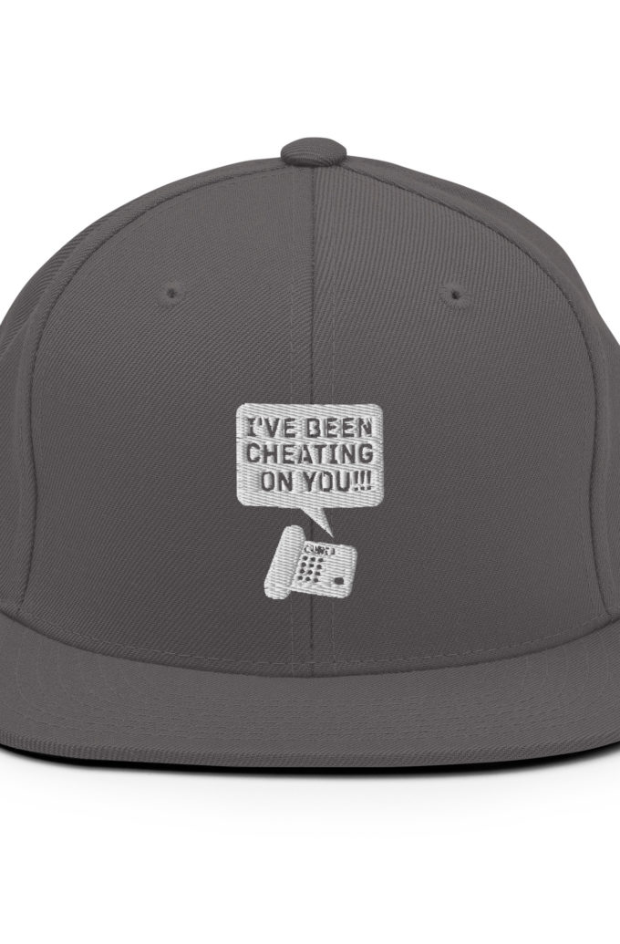 I've been cheating on you! Office Space, Anne Snapback Hat