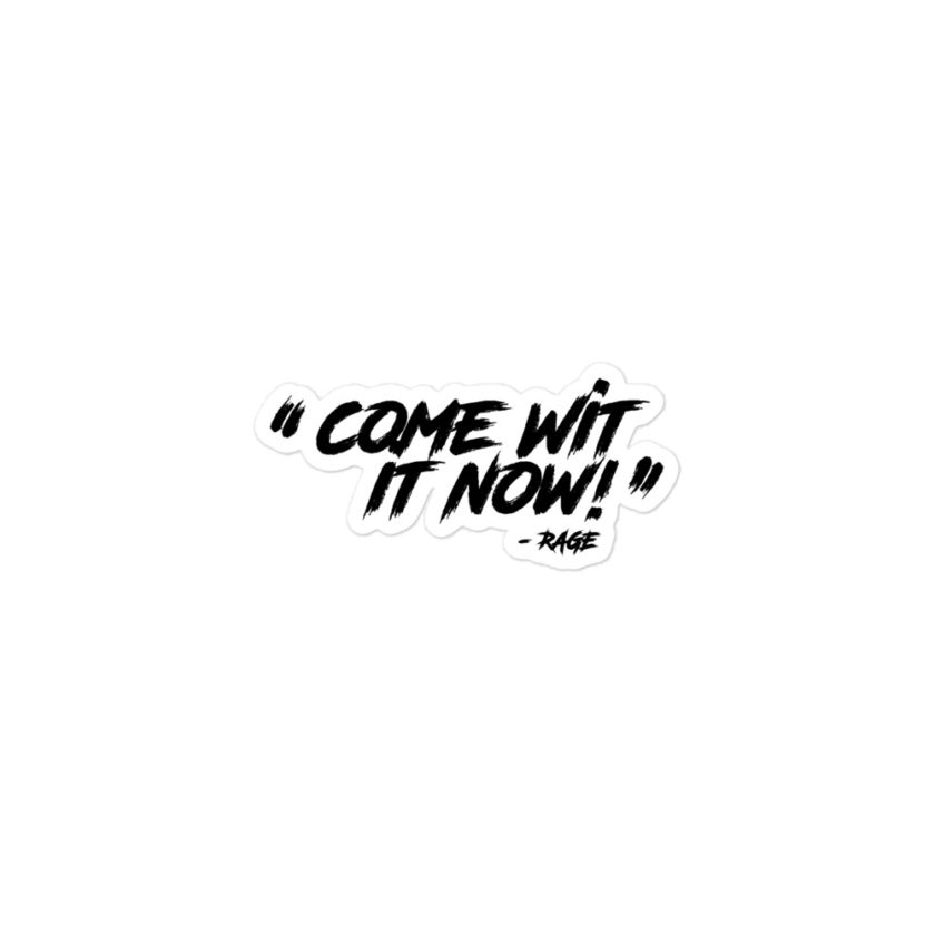 Come Wit it now! - Rage Against the Machine  Bubble-free stickers - Image 2