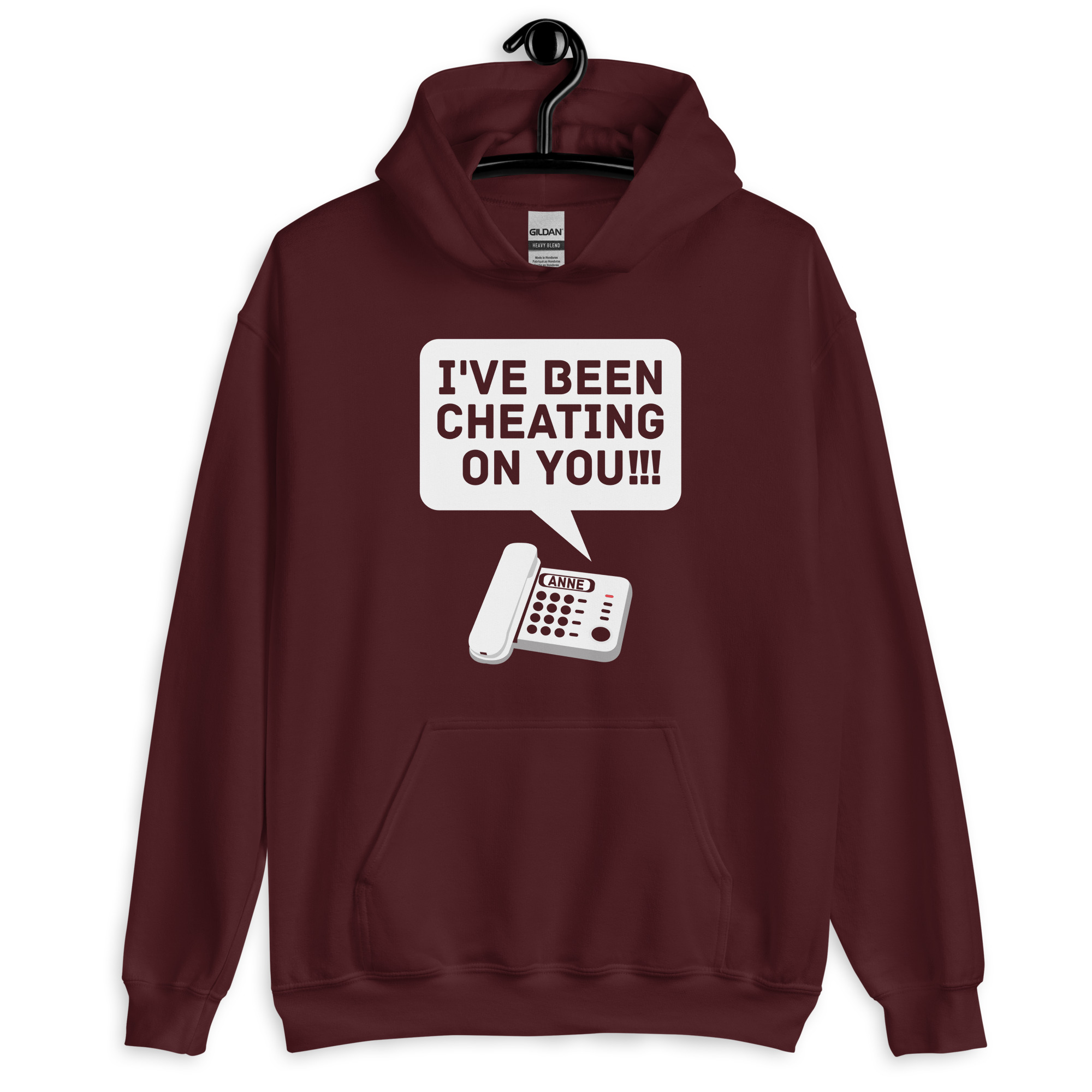 I've been cheating on you! Office Space, Anne Unisex Hoodie - Image 4