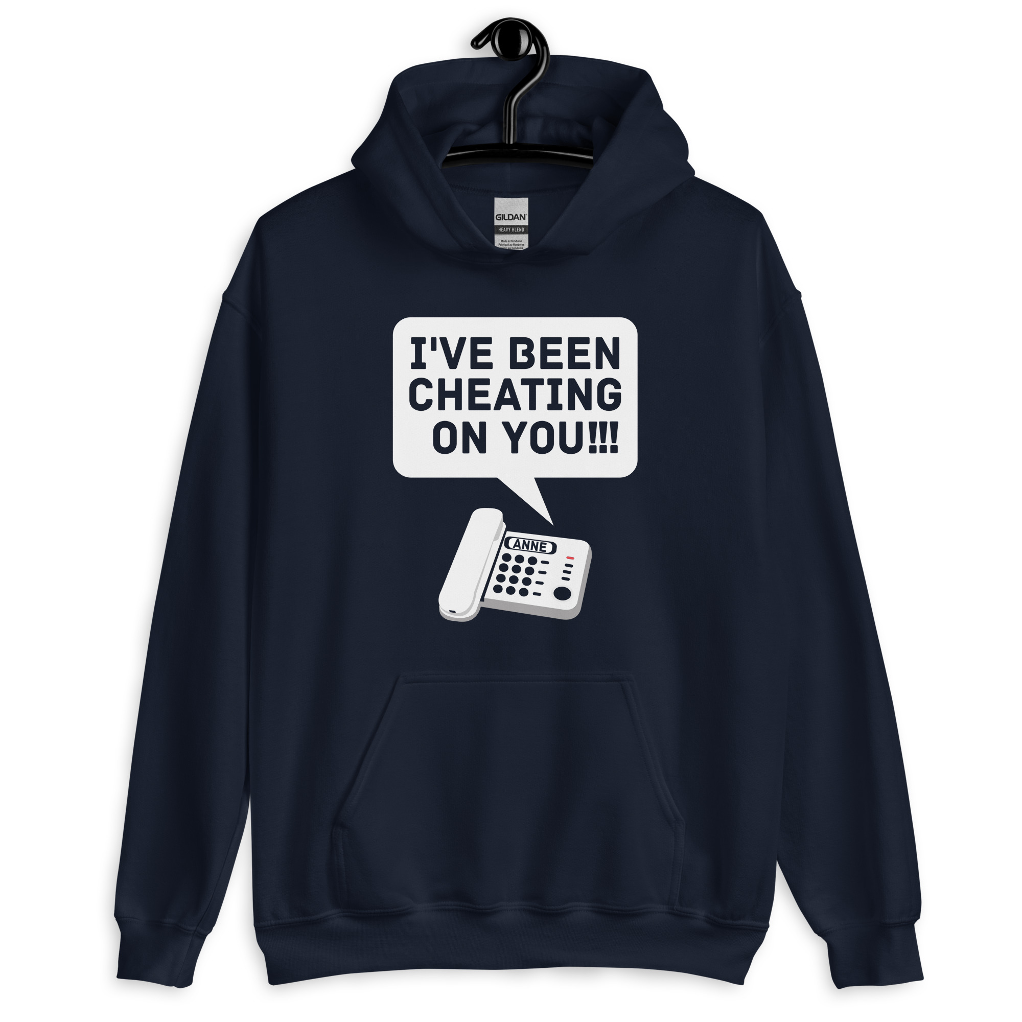 I've been cheating on you! Office Space, Anne Unisex Hoodie - Image 3