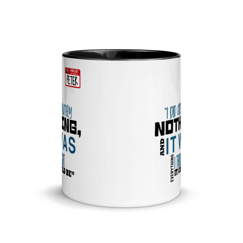 I did absolutely nothing, and it was everything I thought it could be. Peter Gibbons Office Space Mug with Color Inside - Image 3