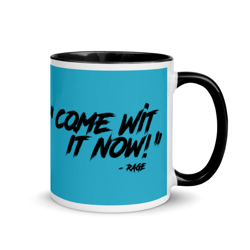 Come Wit it now! - Rage Against the Machine Mug with Color Inside - Image 2