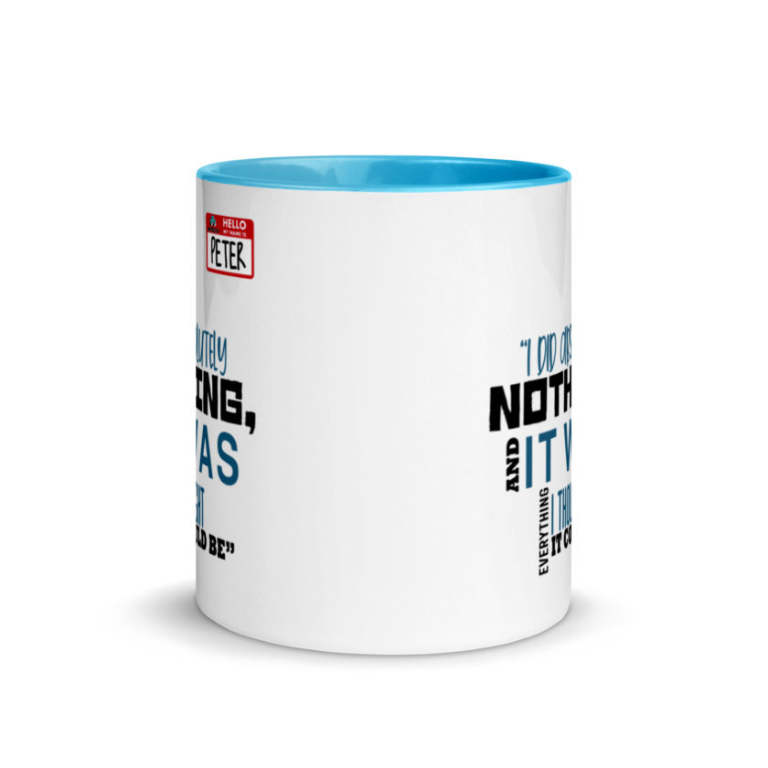 I did absolutely nothing, and it was everything I thought it could be. Peter Gibbons Office Space Mug with Color Inside - Image 11