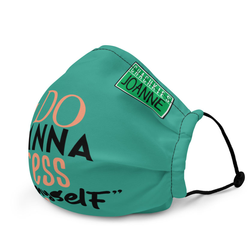 I do wanna express myself... - Joanne, Office Space Premium face mask - Image 4