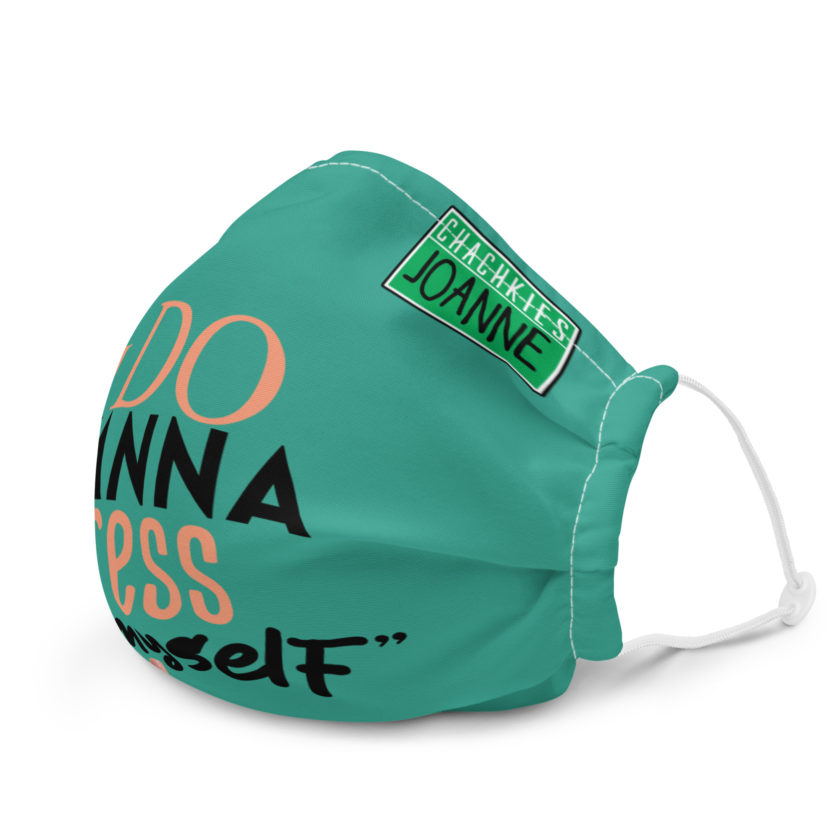 I do wanna express myself... - Joanne, Office Space Premium face mask - Image 6