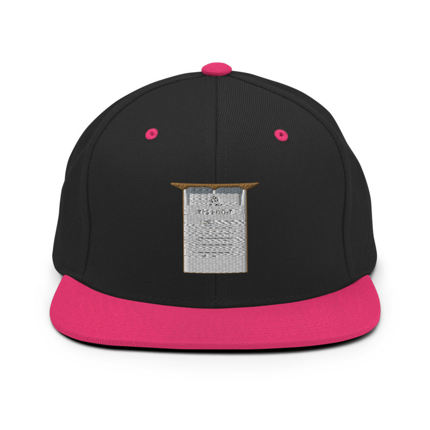 TPS reports with a cover sheet, Office Space Snapback Hat