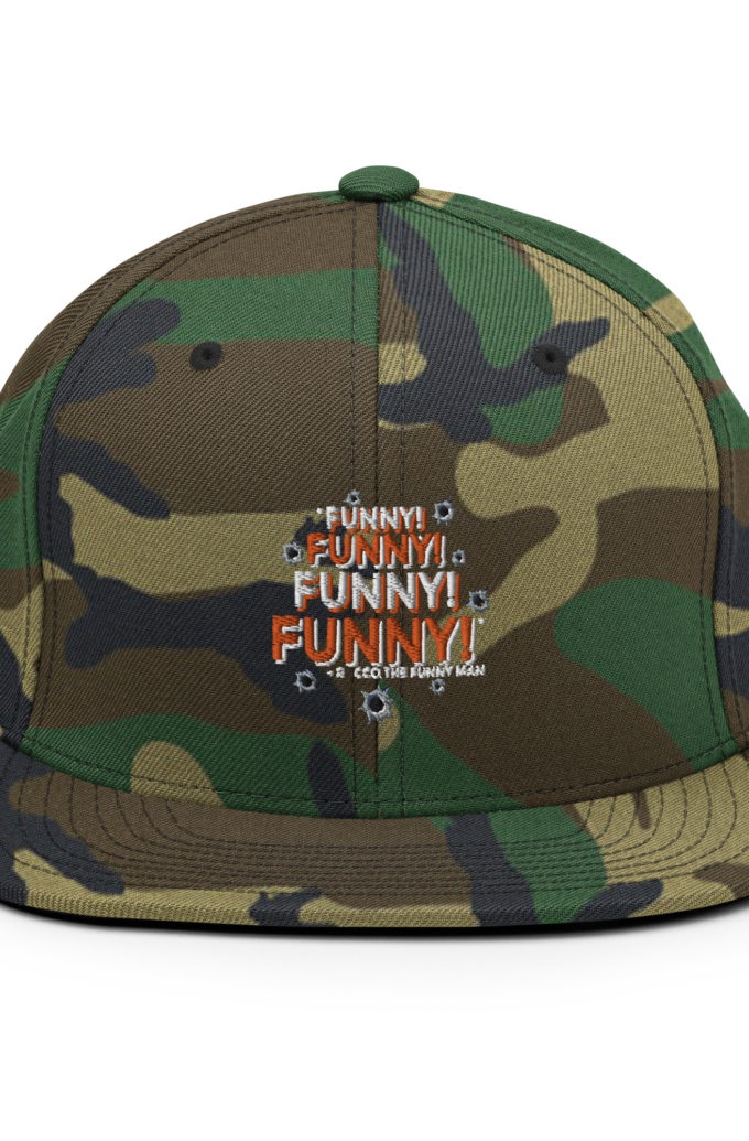 Funny! Funny! Funny! Funny! - Rocco, The Funny Man, The Boondock Saints Snapback Hat