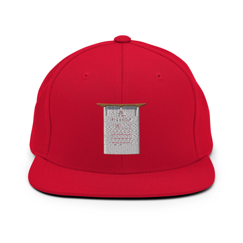 TPS reports with a cover sheet, Office Space Snapback Hat - Image 11