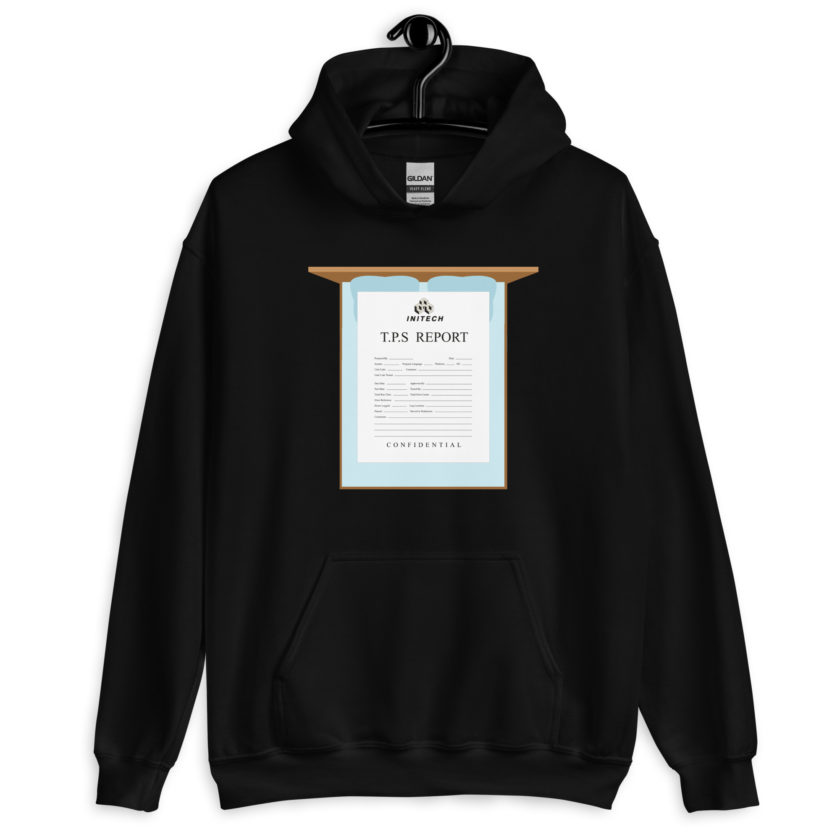 TPS reports with a cover sheet, Office Space Unisex Hoodie - Image 2