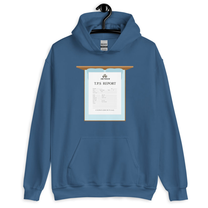 TPS reports with a cover sheet, Office Space Unisex Hoodie - Image 7