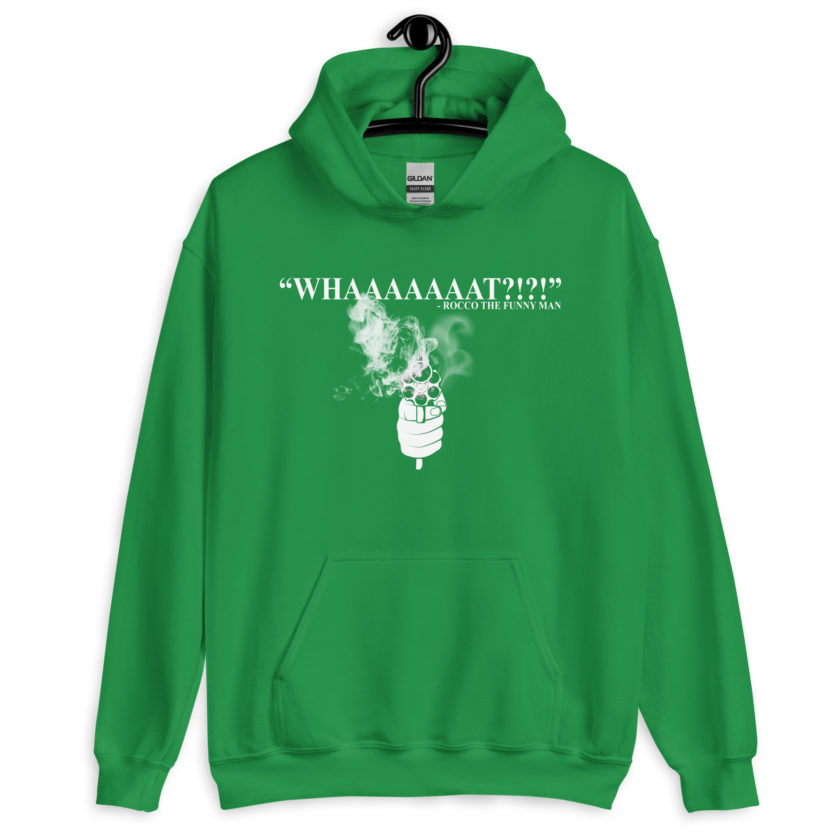 Whaaaaaaat?!?! - Rocco, The Funny Man, The Boondock Saints Unisex Hoodie - Image 7
