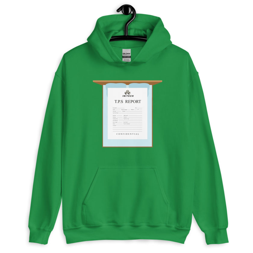 TPS reports with a cover sheet, Office Space Unisex Hoodie - Image 8