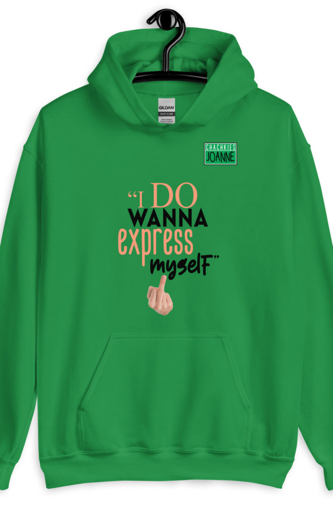 I do wanna express myself... - Joanne, Office Space Unisex Hoodie