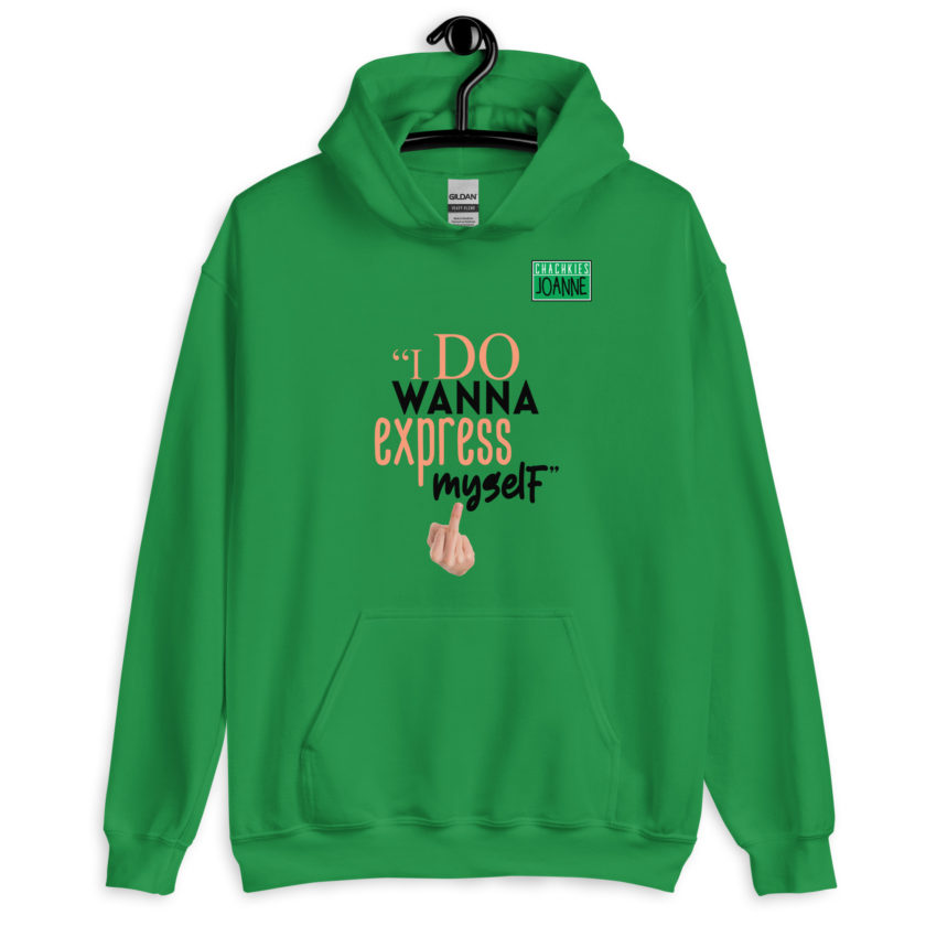 I do wanna express myself... - Joanne, Office Space Unisex Hoodie