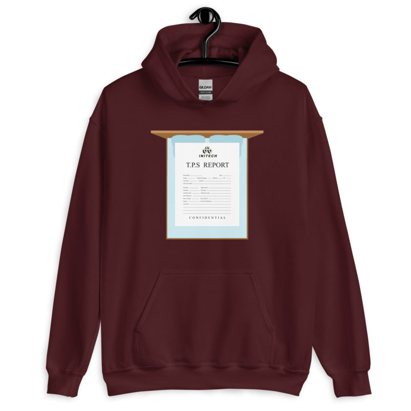 TPS reports with a cover sheet, Office Space Unisex Hoodie - Image 4