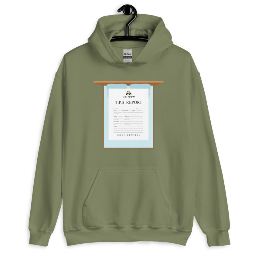 TPS reports with a cover sheet, Office Space Unisex Hoodie