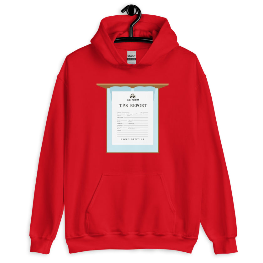 TPS reports with a cover sheet, Office Space Unisex Hoodie - Image 5