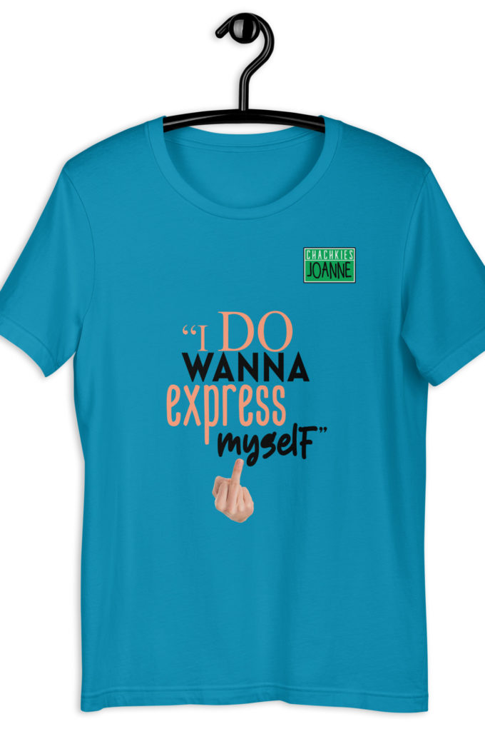 I do wanna express myself... - Joanne, Office Space Unisex t-shirt