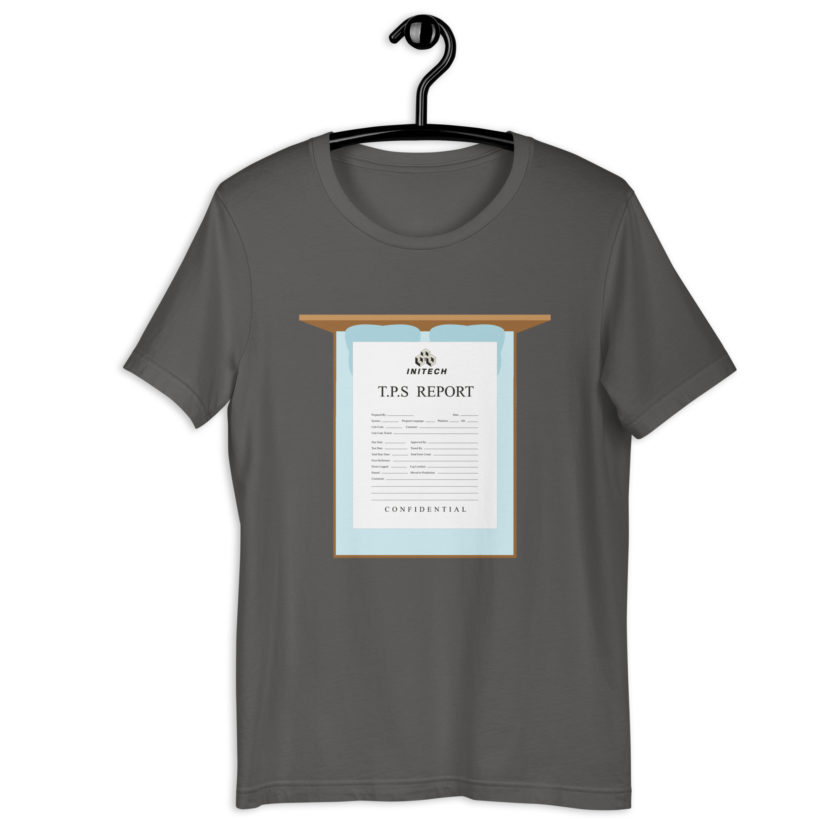 TPS reports with a cover sheet, Office Space Unisex t-shirt