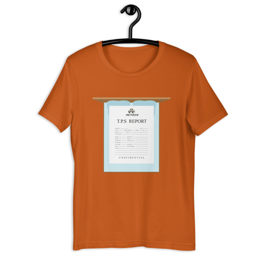 TPS reports with a cover sheet, Office Space Unisex t-shirt - Image 7